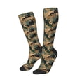 thumbnail image 2 of Daiia Sports Socks Camouflage Rabbit Printed Novelty Crew Socks for Men Women Knee High Socks Cotton Socks Soft & Breathable Support Unisex Socks, 2 of 9