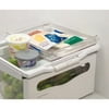 "InterDesign Refrigerator and Freezer Storage Organizer Tray for Kitchen, 12"" x 2"" x 14.5"", Clear"