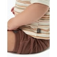 thumbnail image 5 of Modern Moments by Gerber Baby Neutral Organic Cuffed Shorts, Sizes 0/3 Months - 24 Months, 5 of 9