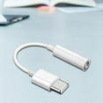 Digital Chip TypeC To 3.5 Mm Headphone Jack Adapter, TypeC Auxiliary