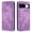 Purple, variant on Allytechgroup Slim Case for Google Pixel 8, Flip Folio Stand Cards Slots Hand Wrist Elephant Embossed Retro PU Leather Wallet Phone Case  Cover for Google Pixel 8, Green