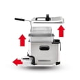 thumbnail image 3 of Freidora de aceite T-fal 3 a 4 Porciones 3.5 L Inoxidable FR8000501, 3 of 4