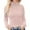 Pink, variant on Gyexs Winter Sweaters for Women Soft Turtleneck Long Sleeve Wool Sweater Wool Base Layer Sweater Pullover Tops Womens Fall Clothes, Hot Pink, Size One Size