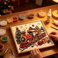 thumbnail image 5 of Luckky Premium 3D Pearl Christmas Tree Diamond Painting Kit,DIY Handmade Pearl Bead Wall Art Set,Luxury Round Pearl Embroidery Painting,Festive Christmas Home Wall Decor & Meaningful Holiday Gift, 5 of 5