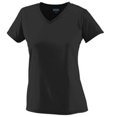 thumbnail image 1 of 1790A Ladies Wicking Tee, Black - Large, 1 of 1