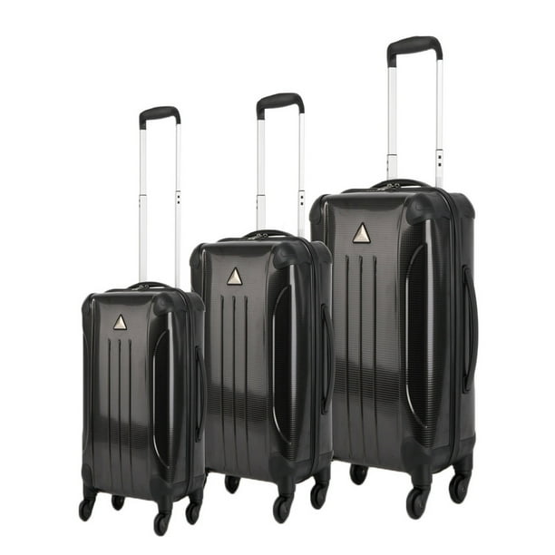 Triforce Apex 101 Collection Hardside 3 Piece Spinner Luggage Set