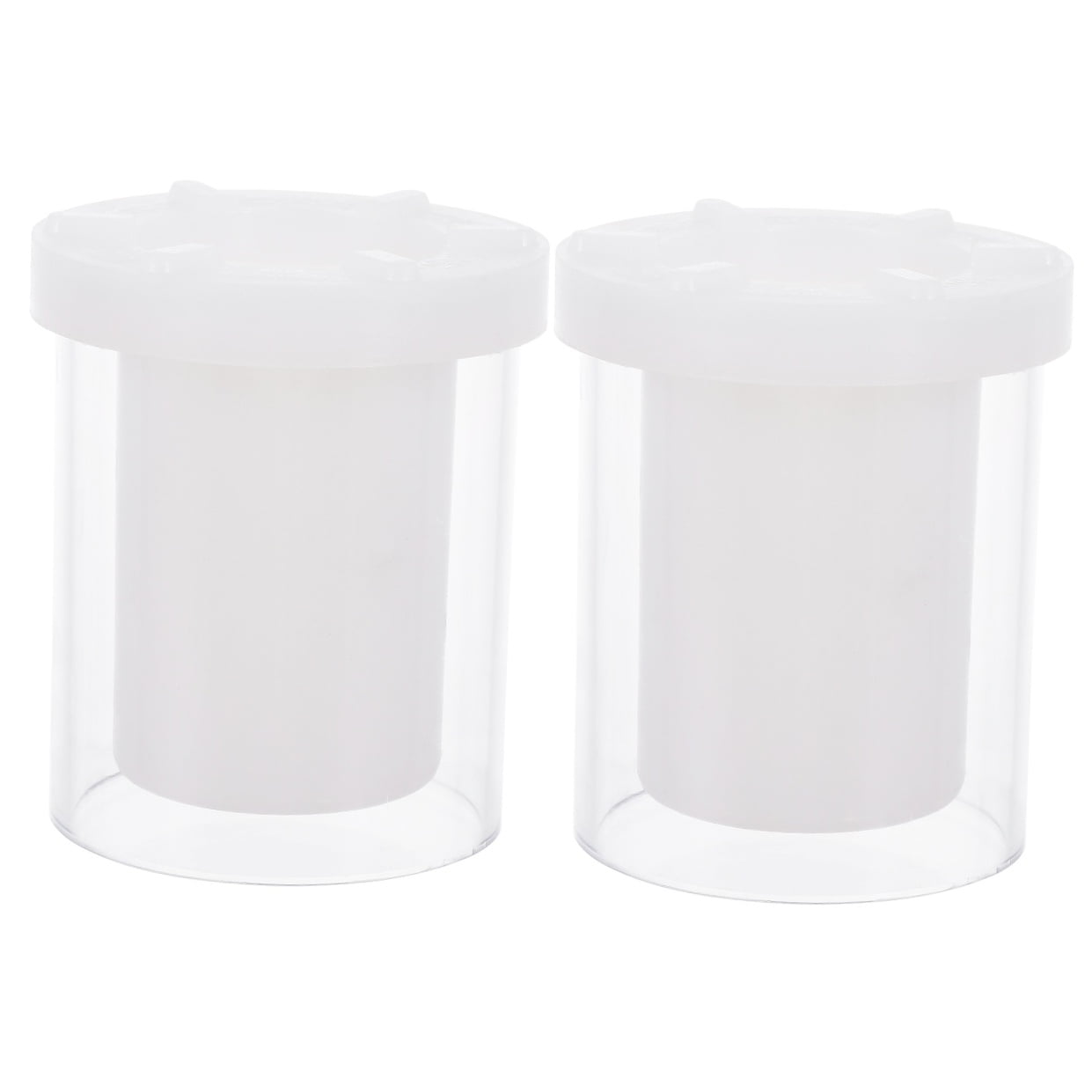 2 PCS Cylindrical Hollow Mold Molds Jars Cylinder Tea Lights Votive Candles Scented