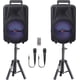 thumbnail image 1 of Sistema de PA QFX PBX-800TWS Estéreo Bluetooth 8" con 2 Micrófonos, 1 of 9
