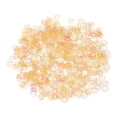 thumbnail image 1 of Loose Sequins 4000 Pcs 5MM Silver Backed Cup Embroidery Sequins Spangles for Jewelry Making Crafts Sewing, Transparent Orange, 1 of 6