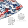 thumbnail image 3 of Pofeuu Red Lobster Print Polyester Microfiber Plush Pillowcases, Super Soft and Cozy Pillow Case Covers with Envelop Closure（Pillow core not included）-20"x30", 3 of 6