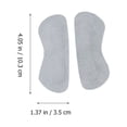 thumbnail image 3 of 4 pares de plantillas para zapatos de tacón alto (grises), 3 of 7