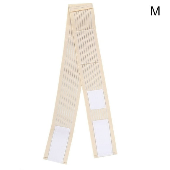 Abdominal Belt, Adjustable Breathable Abdominal Back Support, Belt Peg Suppiler Catheter Holder Gastrostomy Covers Conduit Belt (M)