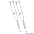 thumbnail image 1 of Walking Crutches with Underarm Pad and Handgrip, Adult, 1 Pair -, 1 of 2