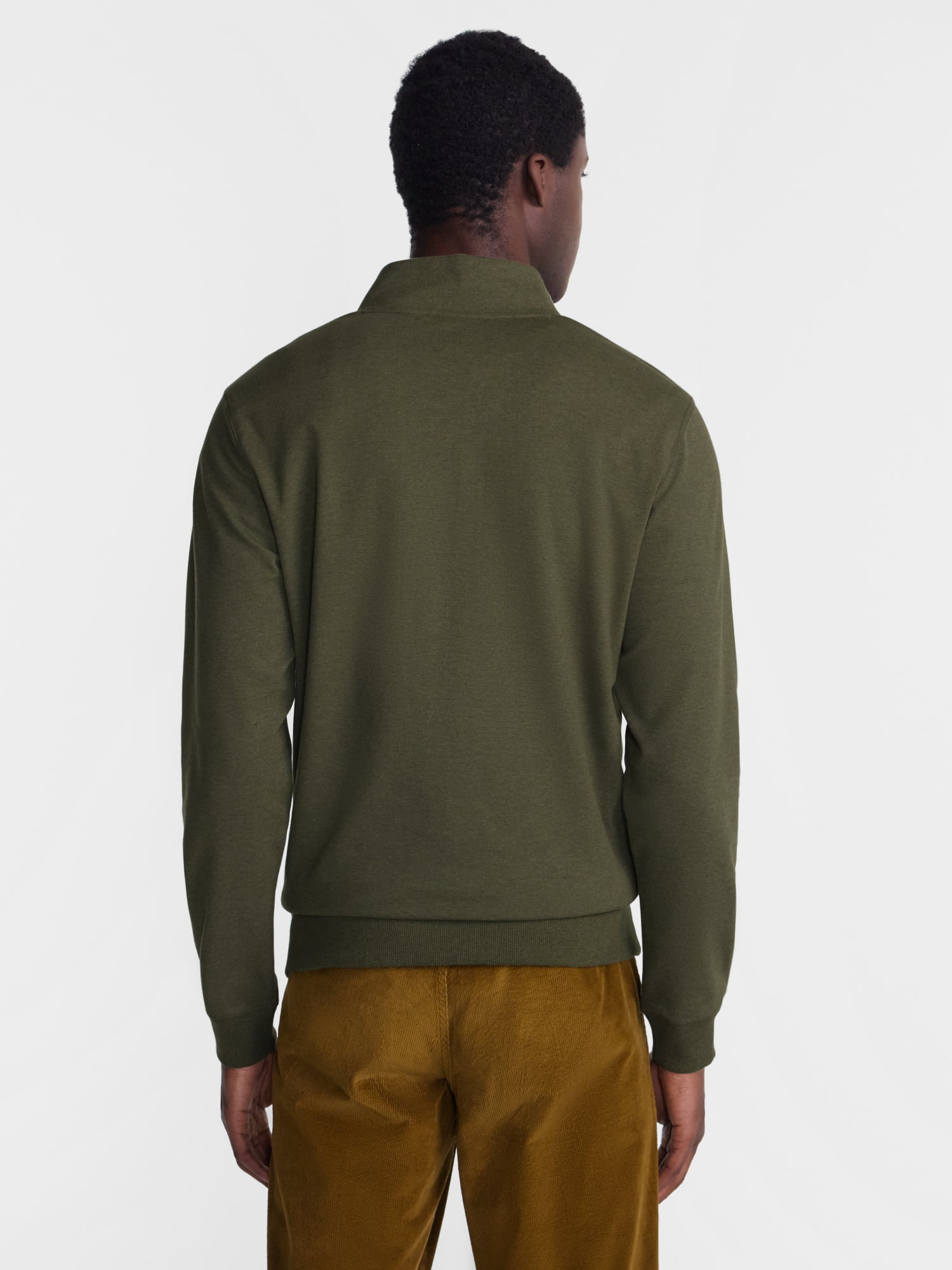 George Men's Knit Pullover Sweatshirt with Long Sleeves, Sizes S-5XB