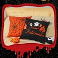 thumbnail image 5 of Kmbangi Pillow Cover Halloween Cartoon Patterns Print Square Pillowcase, 5 of 5