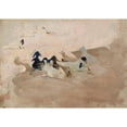 thumbnail image 3 of Jan Ciągliński 18x14 Black Modern Framed Museum Art Print Titled - Corfu - Goats. from the Journey to Greece (1905), 3 of 5