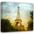 thumbnail image 1 of Amy Melious 26x26 Gallery Wrapped Canvas Wall Art Titled - Eiffel Tower III, 1 of 4
