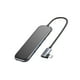thumbnail image 1 of HUB Adaptador Tipo-C Baseus 3xUSB3.0+HD4K+PD Gris, 1 of 5