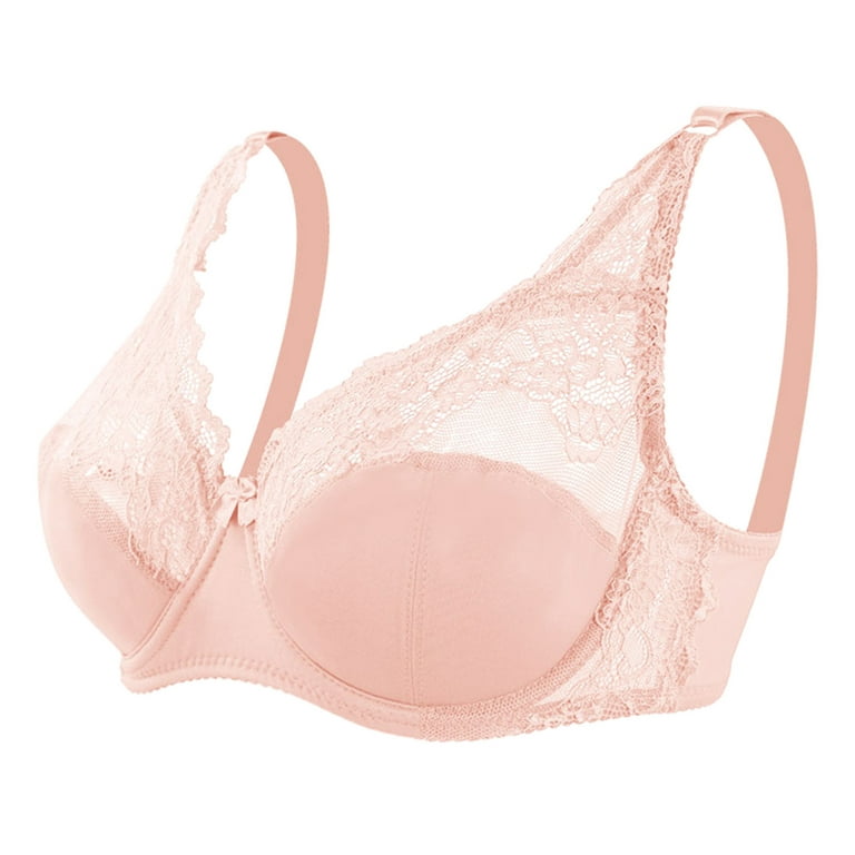 Strapless Push up Bras for Women Female Thin Solid Pink 85