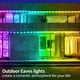 thumbnail image 5 of Cadena de luces Yocrostar para exteriores, 30 m, RGB, resistente al agua, con control de aplicación, 5 of 7