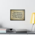 thumbnail image 3 of Scripture Walls Soldier Of Jesus Christ 2 Timothy 2:3 Bible Verse Canvas Christian Wall Art Bible Verse Print Ready To Hang Unframed, 3 of 18