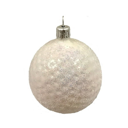 - Golf Ball Czech Glass Christmas Tree Ornament Sports Decoration Golfing