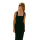thumbnail image 2 of Vestido Informal Liso Sin Mangas con Tirantes Finos para Mujer Negro M, 2 of 8