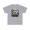 thumbnail image 2 of Three Raccoon Moon | 3 Raccoon Funny Weird Cursed Meme Unisex Cotton Tee, 2 of 8