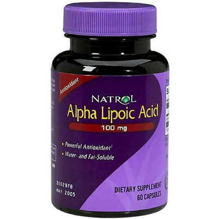Natrol Acide alpha-lipoïque caplets, 60 CT