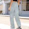 thumbnail image 3 of Women's Workwear Sweatpants Casual Loose Fleece High Waist Jogger Pants Ladies Sweatpants Casual Pants Yoga Pants Homewear, 3 of 4