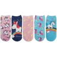 thumbnail image 3 of Wrapables® 3D Novelty Funny Ankle Socks, Unicorns, 3 of 3