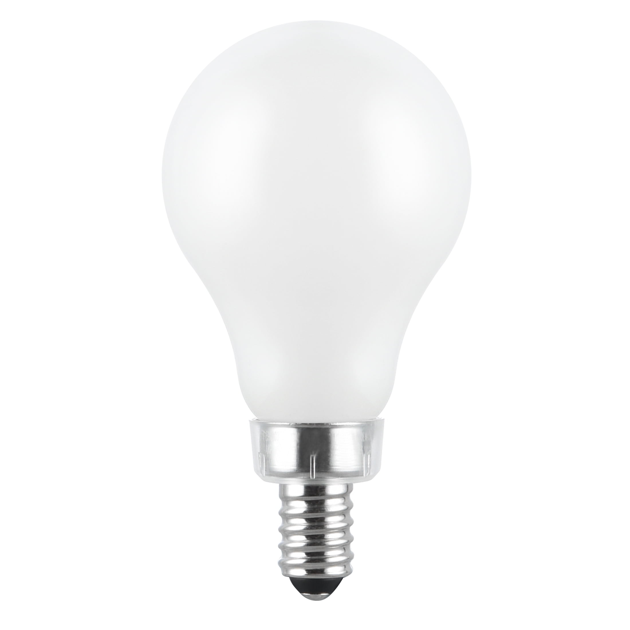 (2 pack) Great Value LED Ceiling Fan Bulb, 7-Watt (60W Equivalent) A15 with E12 Base Soft White, 2 Pack