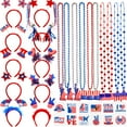 thumbnail image 1 of Artículos de fiesta Garma para el 4 de julio, 92 unidades para el Día de la Independencia, 1 of 8