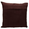 thumbnail image 3 of Nourison Natural Leather Hide Axis Deer Print Brown Throw Pillow, 3 of 3