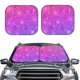 thumbnail image 2 of Fotbe Purple Glitter Juego de 2 Piezas de Parasoles para Parabrisas | Bloqueador Solar para Auto | Accesorios Plegables para Protección Solar Interior-Medium, 2 of 6