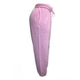 thumbnail image 3 of Victoria's Secret Pink Fleece Baggy Campus Sweatpants Color Pink Size Medium Nwt, 3 of 4