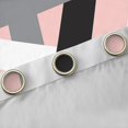 thumbnail image 4 of Manfei Gray Black Lines Blackout Curtains Set of 2 (52x84 Each),Modern Geometric Stripe Window Curtains,Abstract Striped Curtains and Drapes For Girls,Luxury Bedroom Decor, 4 of 6