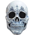 thumbnail image 1 of Máscara De Catrín Azul Ghoulish Productions Día de Muertos Unitalla, 1 of 5