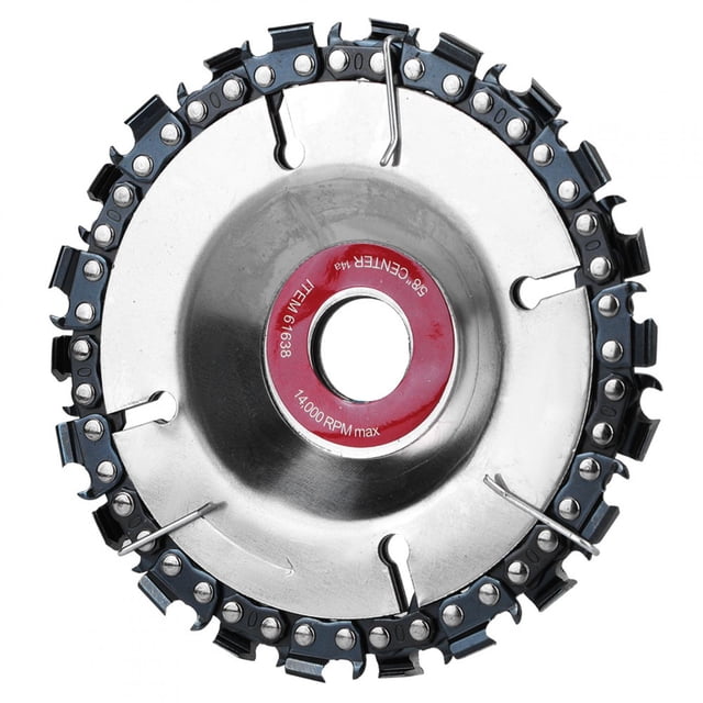 Disco de motosierra Jadeshay Disco de molienda de Diamante plateado 4,4 pulgadas 22 dientes