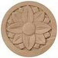thumbnail image 2 of 2 3/4"W x 2 3/4"H x 1/4"P Bedford Round Rosette, Maple, 2 of 14