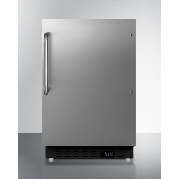 ADA compliant built-in or freestanding 20 Inches wide all-refrigerator for residential use