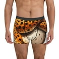 thumbnail image 1 of Balery Cartoon Cheetah With Attitude Calzoncillos bóxer para hombre, ropa interior de algodón suave y transpirable con cinturilla de nailon-Small, 1 of 5