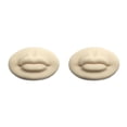 thumbnail image 3 of Scienceny Maquillaje permanente 3D Práctica realista Labio Principiante Piel adhesiva portátil Labios abiertos Suministros de belleza Entrenamiento Blanco 2piezas Scienceny CBP295101, 3 of 6