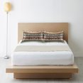 thumbnail image 6 of Yayeee Pillowcase King Size Set of 2 Satin Wrinkle Resistant Envelope Pillow Case, Tribal Art, 6 of 8