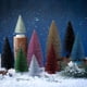 thumbnail image 2 of 30cm Farfi-miniárbol de Navidad de mesa, decoración de pino Artificial multicolor con Base para fiesta de Navidad, escritorio para el hogar, 2 of 5