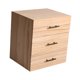 thumbnail image 2 of Organizador de madera para aceites esenciales, 3 cajones, con asa, para el hogar, soporte de madera para almacenamiento, estante de exhibición de, 2 of 9