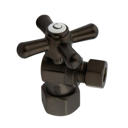 Kingston Brass Vintage Angle Stop with 1/2" IPS x 3/8" OD Compression