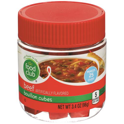 Food Club, Bouillon Cubes, Beef (Pack of 2)