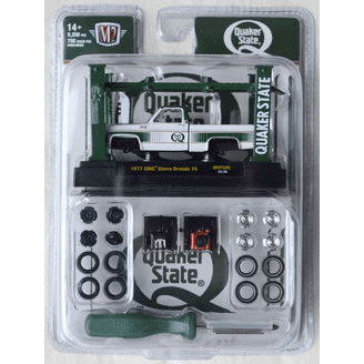 Modellini M2 Machines GMC Sierra 3500 Dually E Sierra Grande 15 - 1/64 - Verde - Foto 2