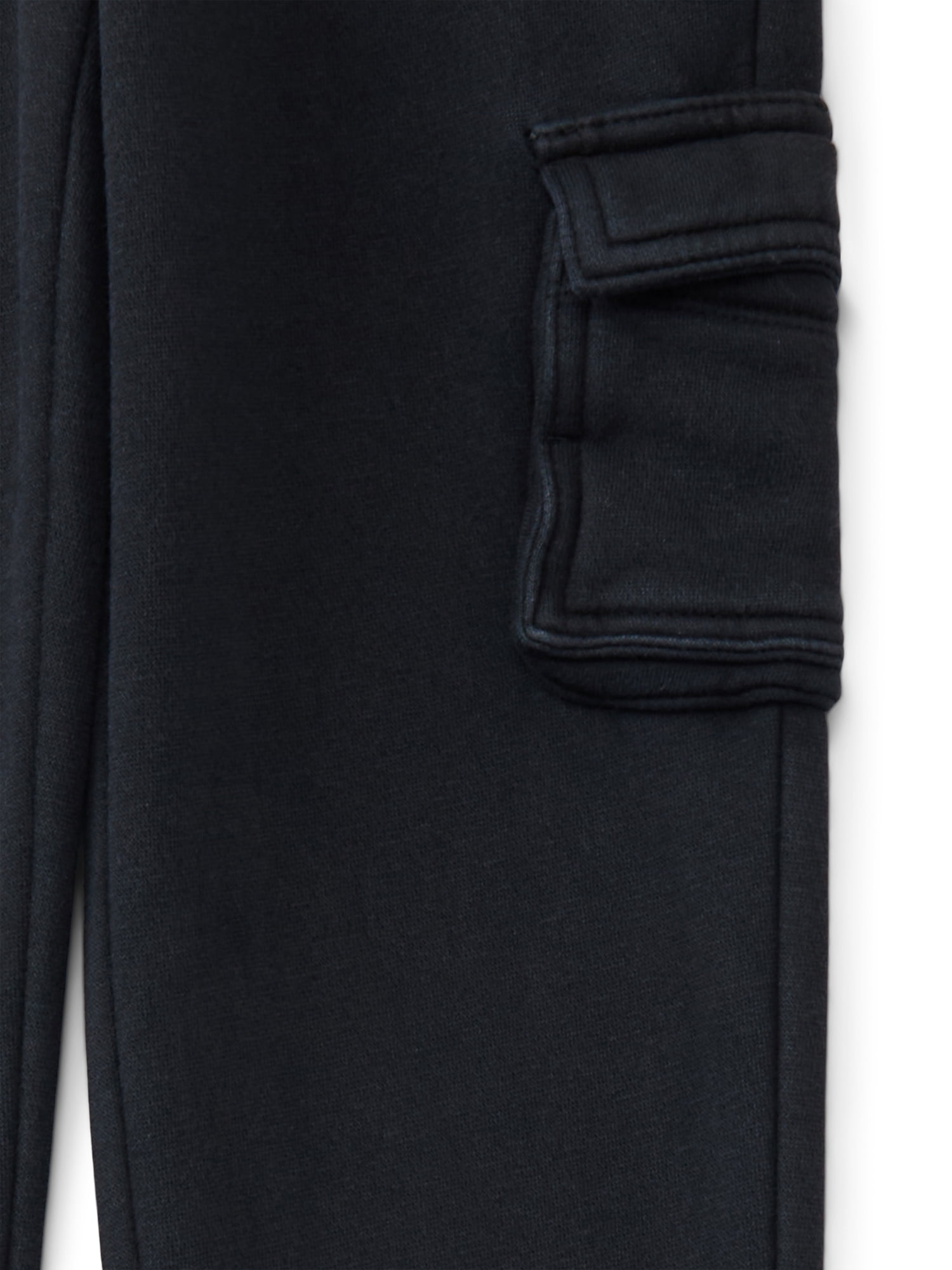 Wonder Nation Boys Fleece Cargo Pants, Sizes 4-18 & Husky